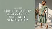 Quelle Couleur De Chaussure Avec Robe Vert Sauge ?