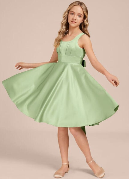 Robe Cérémonie Fille Vert Sauge