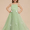 robe ceremonie vert sauge