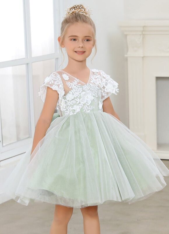 Robe Princesse Vert Sauge – Robe Vert Sauge