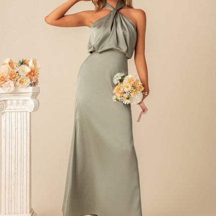 babaroni robe vert sauge