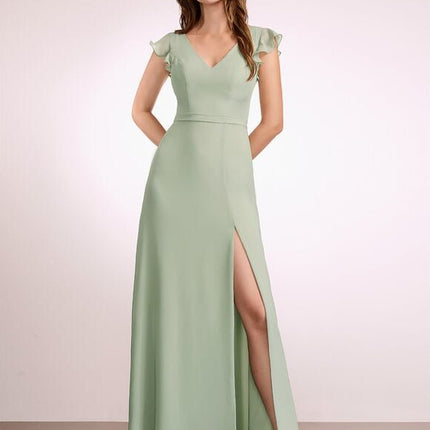 robe temoin mariage vert sauge