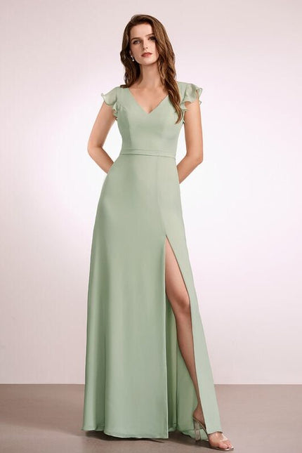 robe temoin mariage vert sauge