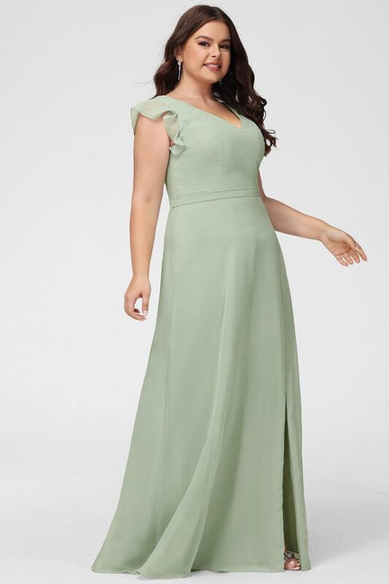 robe temoin mariage vert sauge - gallery 8