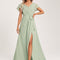 grandes occasions robe vert sauge
